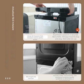 Four Seasons Music Mașină de Ceai-Bar pentru Casă și Birou – Sistem Central Inteligent de Control – Distribuitor de Apă Integrat