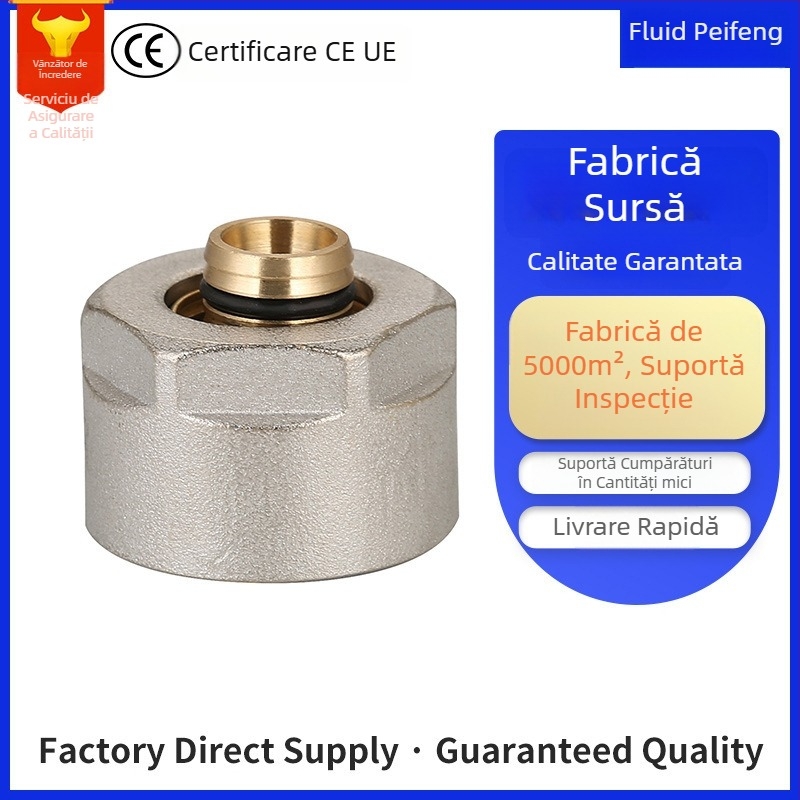 Adaptor de distribuție pentru încălzire prin podea și HVAC, din alamă, model L10-b, tip universal