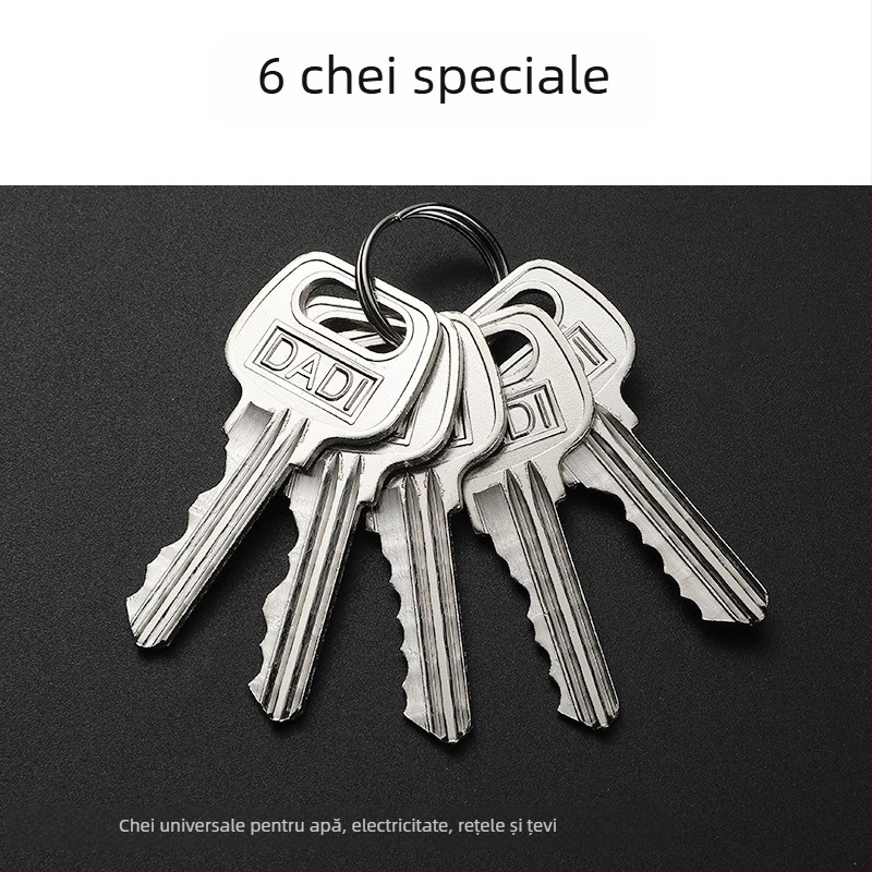 Cheie TYYS, Neck Strength – cheie universală pentru cilindrii de încuire, design modern minimalist