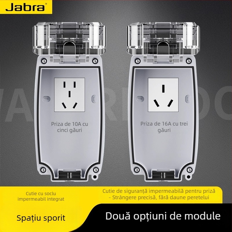 Jabra conector încorporat impermeabil pentru baie, protecție împotriva scurgerilor și conectare la încălzitorul de șezut al toaletei