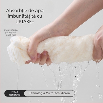 Prosop de baie pentru copii, bumbac pur, fir 150D