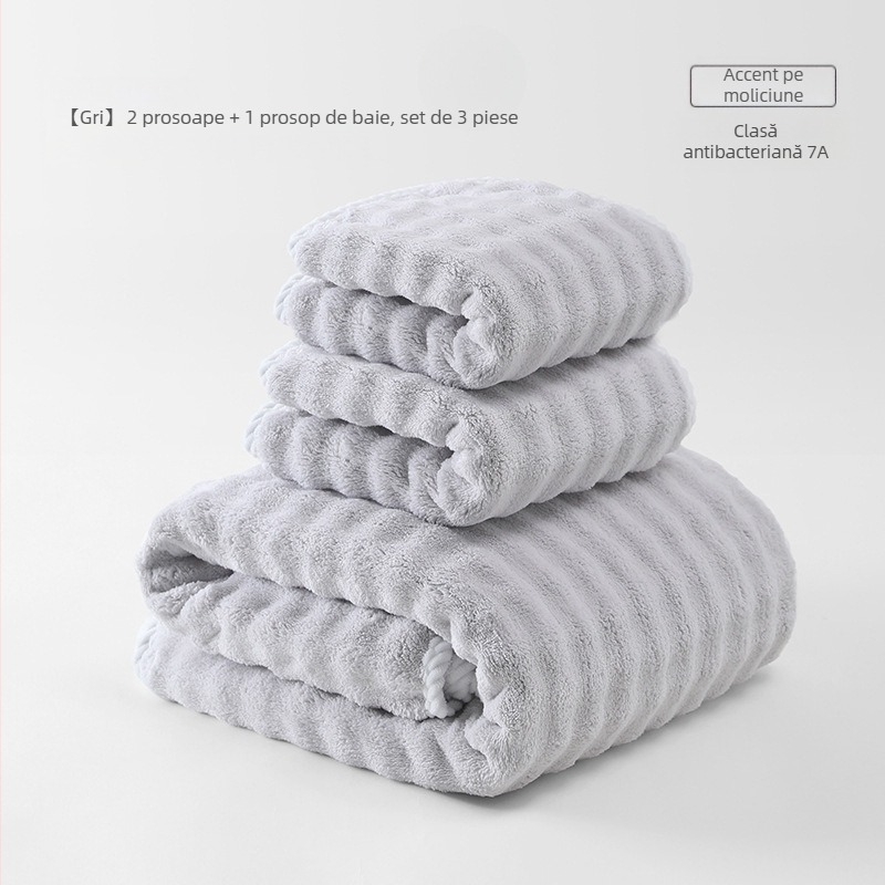 Prosop de baie pentru copii, bumbac pur, fir 150D