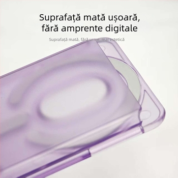 Suport magnetic pentru carduri iPhone 16 – carcasă PC mată, personalizare logo, etichetă magnetică pe spate