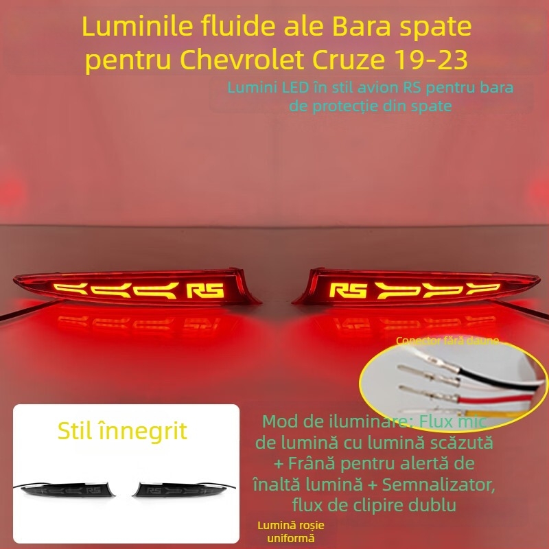 MOZNA far LED pentru Chevrolet Cruze, lumini spate pentru bara, compatibile cu 23 stiluri de faruri spate, 3-5W, 12V, 4000lm