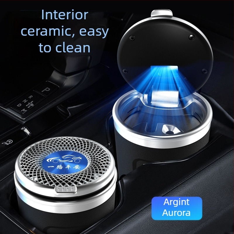 Scrumieră auto din ceramică, model 029, gravură, greutate 300 g, origine Guangzhou