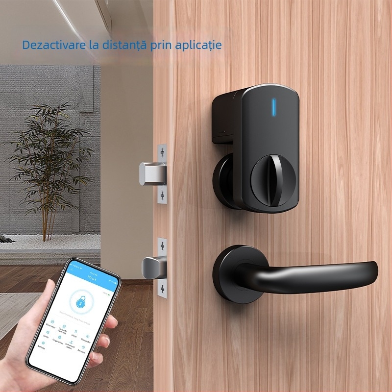 Create good C93 lacăt Bluetooth inteligent pentru transformarea unei uși mecanice (acces fara cheie)