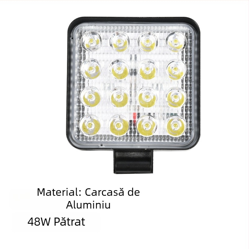 Lumină LED pentru mașină – lampă de lucru Off-Road, 27W, 9-80V, 6500K, 30000h