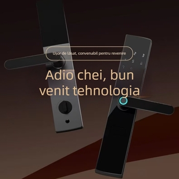 Încuietoare inteligentă pentru ușă cu amprentă și citire de carduri pentru apartamente și hoteluri — Heyi