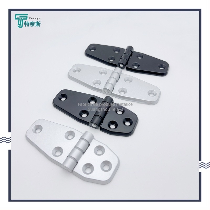 Balama Cl295 pentru uși pliante ale dulapului de distribuție din aliaj de zinc; balama obișnuită, groasă; finisaj vopsire cu spray; marcă Ternis