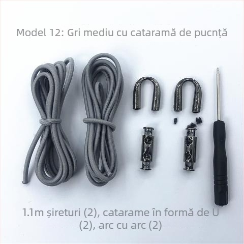 Șnururi elastice fără nod pentru pantofi din material textil – pentru adulți și copii, cu cataramă, primăvară
