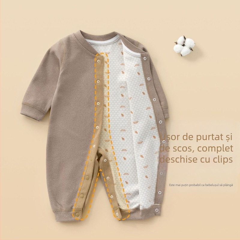 Salopetă – mâneci lungi – poliester 92,1% – iarnă-primăvară-toamnă – închidere cu nasturi într-un singur rând