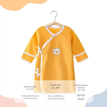 Set de pijamale pentru bebeluși, 100% bumbac – Unisex, nou-născuți 0–12 luni, imprimeu desen animat, evacuare umezeală