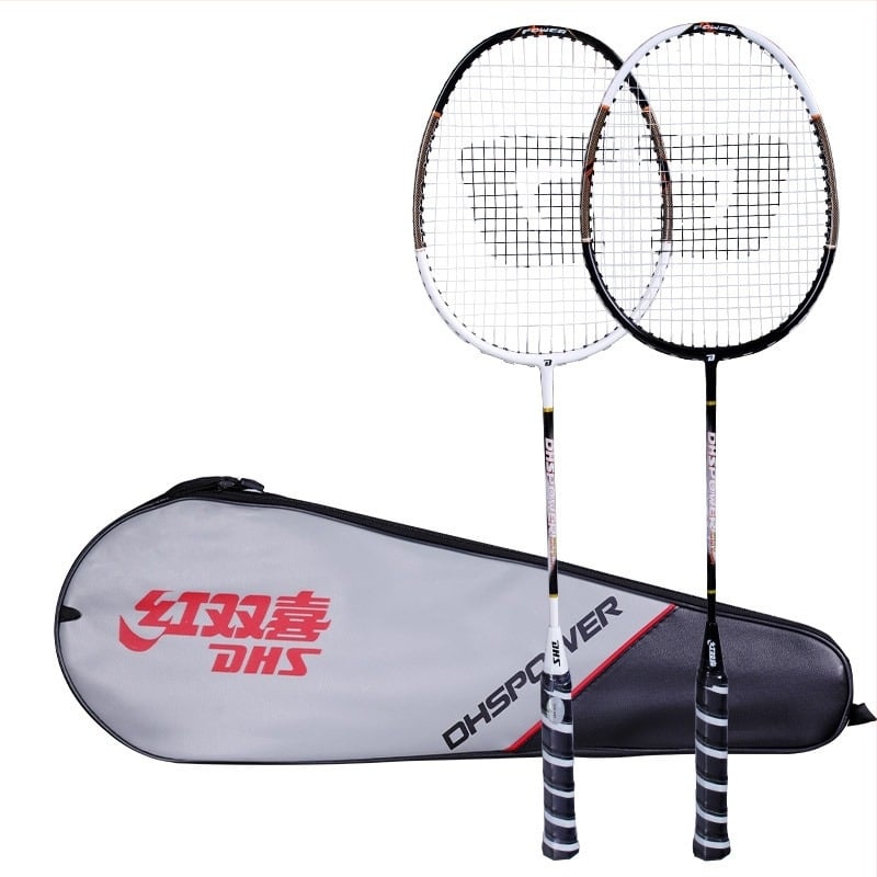 Rachetă badminton, din carbon complet, ultra-ușoară, greutate 95–100 g, grosimea mânerului G3, tip rachetă: drept, potrivită pentru copii