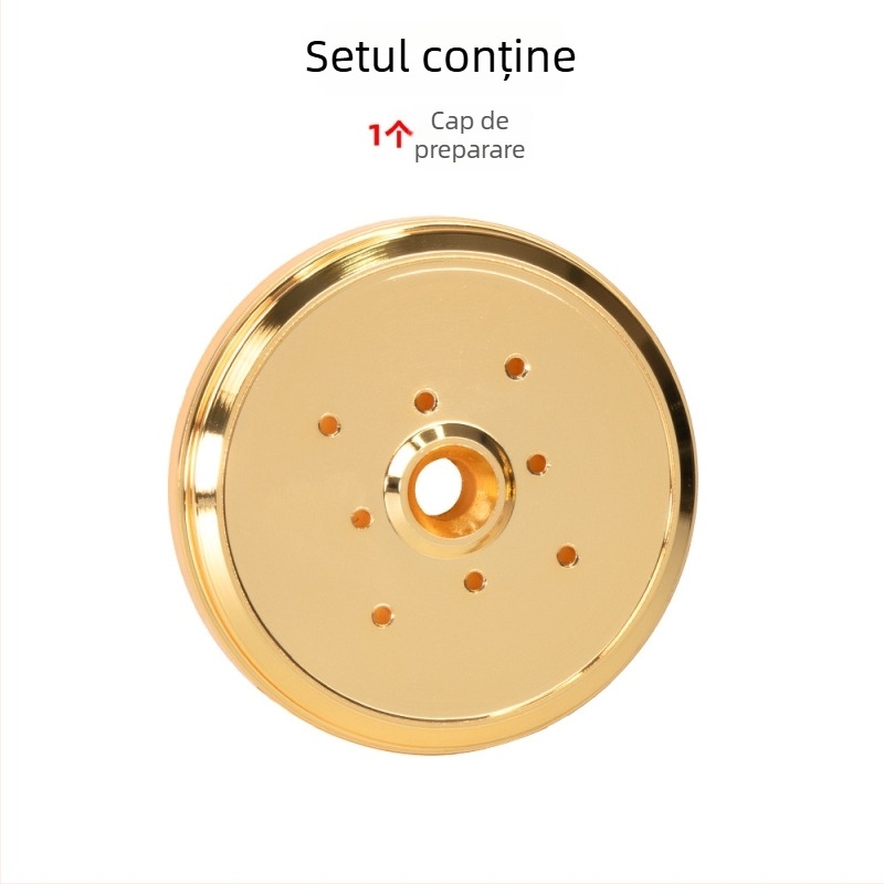 Cap de preparare cafea cu distribuire apă, plasă de distribuție a apei și inel de etanșare, din oțel inoxidabil și silicon, compatibil cu Nuova Appia