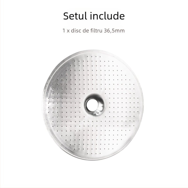 Filtru din oțel inoxidabil pentru aparat de cafea, margine circulară (Material: oțel inoxidabil; Cod produs: Y258092; Brand: Other; Importat: Nu; Stil: Simplu)