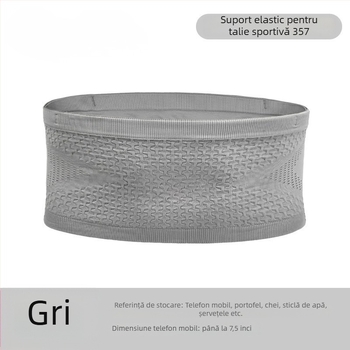 Geantă de talie pentru alergare – ultraușoară, respirabilă, extensibilă, poliester, unisex