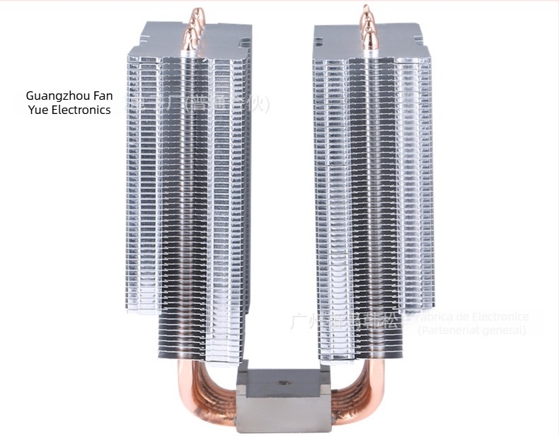 Cooler CPU cu design dual-tower, 6 țevi de transfer termic, rulment hidraulic, sincronizare RGB 5V, interfață USB 4