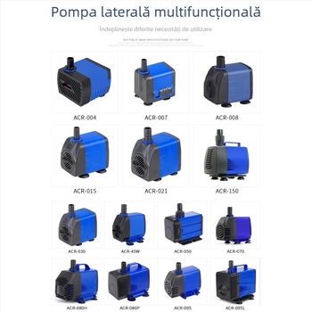 Pompa submersibilă pentru acvariu | orizontală, cu treaptă unică, pentru pomparea apei și oxigenare | Brand Chuangrui, greutate 20 kg