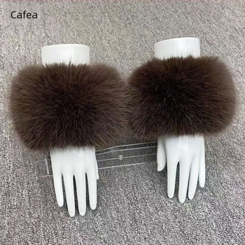 Manșete pentru încheieturi din blană artificială, stil coreean, unisex, pentru iarnă/toamnă, brand Yimo, adulți