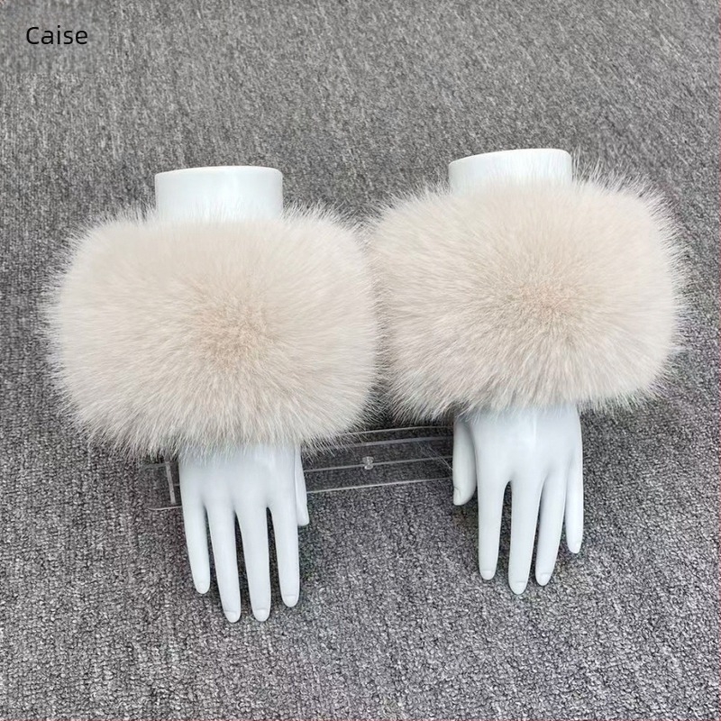 Manșete pentru încheieturi din blană artificială, stil coreean, unisex, pentru iarnă/toamnă, brand Yimo, adulți