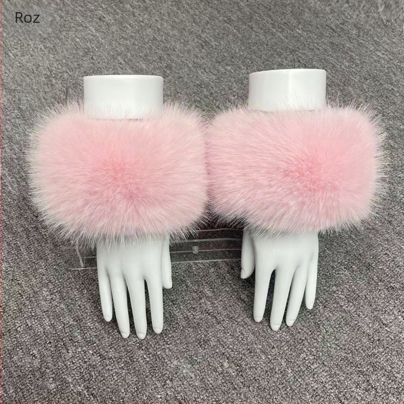 Manșete pentru încheieturi din blană artificială, stil coreean, unisex, pentru iarnă/toamnă, brand Yimo, adulți