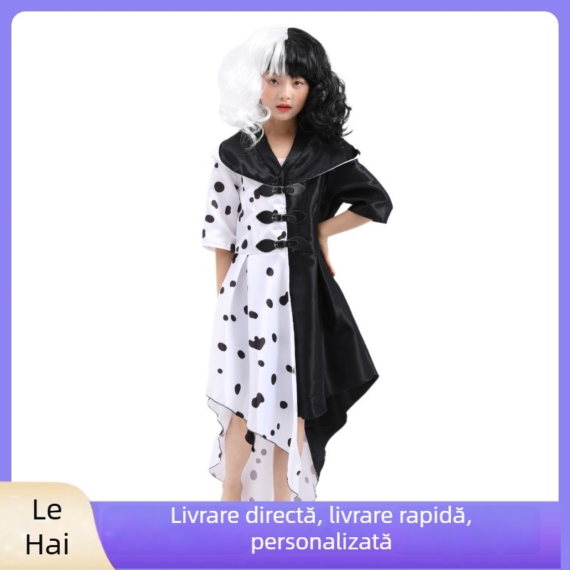 Le Hai rochie de scenă din poliester pentru femei, costum de scenă, material principal poliester
