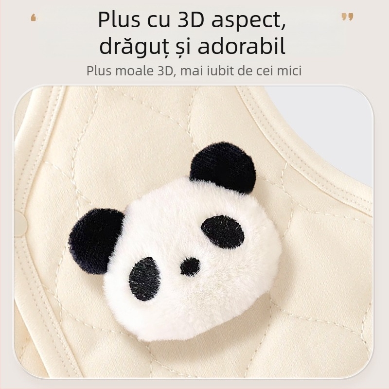 Vesta pentru copii, bumbac 95%, stil simplu, pentru vârsta 1–3 ani, Primăvara 2025.