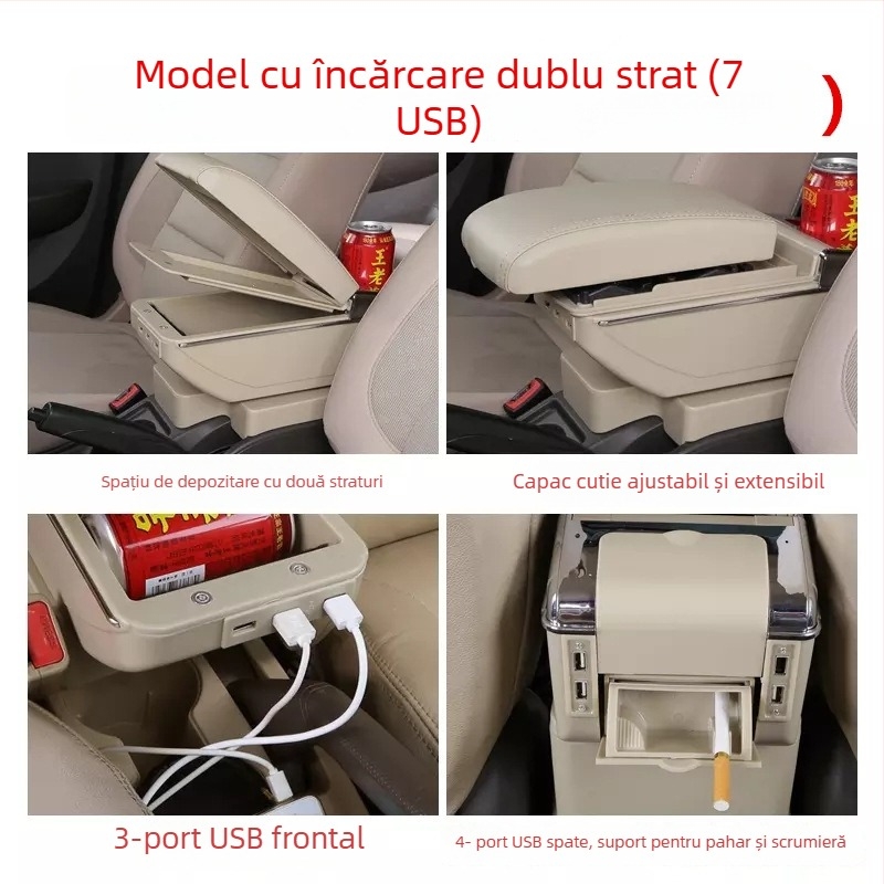 Cutie pentru cotiera Chevrolet Sail – Brand Che yijie, compatibilă cu Sail