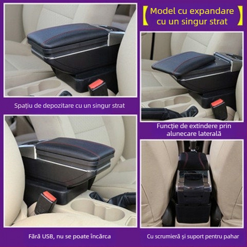 Cutie pentru cotiera Chevrolet Sail – Brand Che yijie, compatibilă cu Sail
