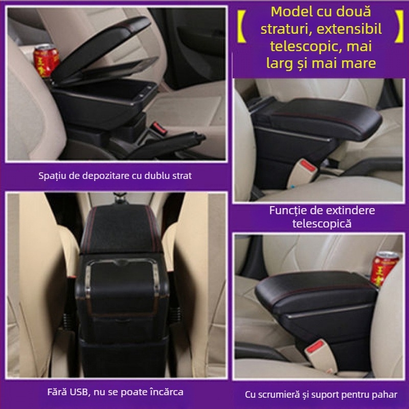 Cutie pentru cotiera Chevrolet Sail – Brand Che yijie, compatibilă cu Sail