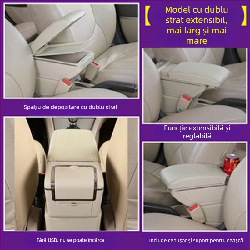 Cutie pentru cotiera Chevrolet Sail – Brand Che yijie, compatibilă cu Sail