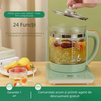 Ceainic electric mini pentru birou (umplere prin sifon, design împărțit, drenaj montat pe perete, PVC corp, certificat CE)