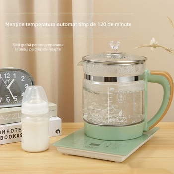 Ceainic electric mini pentru birou (umplere prin sifon, design împărțit, drenaj montat pe perete, PVC corp, certificat CE)