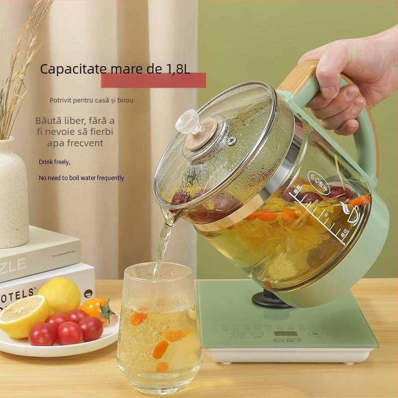 Ceainic electric mini pentru birou (umplere prin sifon, design împărțit, drenaj montat pe perete, PVC corp, certificat CE)