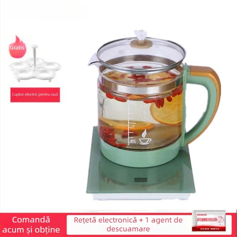 Ceainic electric mini pentru birou (umplere prin sifon, design împărțit, drenaj montat pe perete, PVC corp, certificat CE)