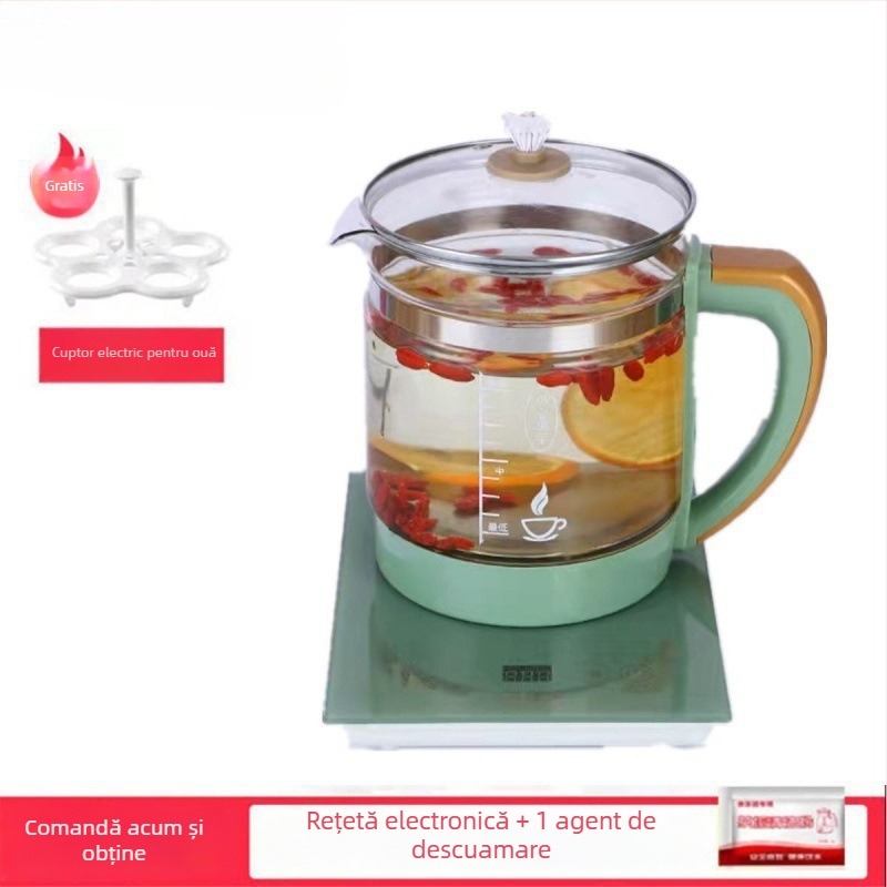 Ceainic electric mini pentru birou (umplere prin sifon, design împărțit, drenaj montat pe perete, PVC corp, certificat CE)