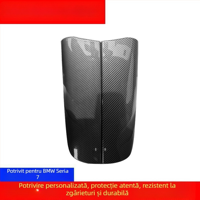 Kinracdine Capac din plastic pentru cotieră BMW – Compatibil cu Seria 3, Seria 5, Seria 7 și X1, X3, X5 – Capac decorativ pentru cutia centrală de depozitare