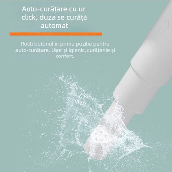 Capac de toaletă inteligent cu bidet — duză auto-curățare, spălare posterior, spălare pentru femei, spălare prin sifon, tip split