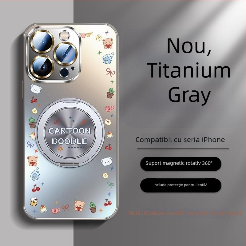 Orangeshine Carcasă protectoare, finisaj mat din silicon și sticlă acrilică, antiderapant și rezistentă la șocuri