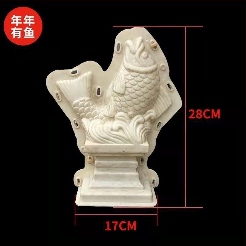 Moldă decorativă din ciment — Coloană romană europeană, porumbel, lei masculi și femele, glob pentru balustrada balconului