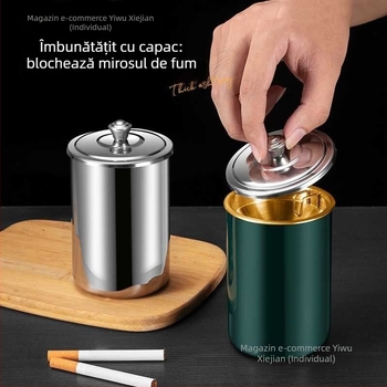 Cenușar cu capac - Model 985, Gravură, Brand Carry with you