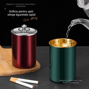 Cenușar cu capac - Model 985, Gravură, Brand Carry with you