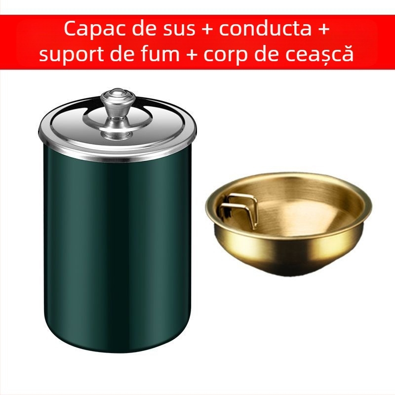 Cenușar cu capac - Model 985, Gravură, Brand Carry with you