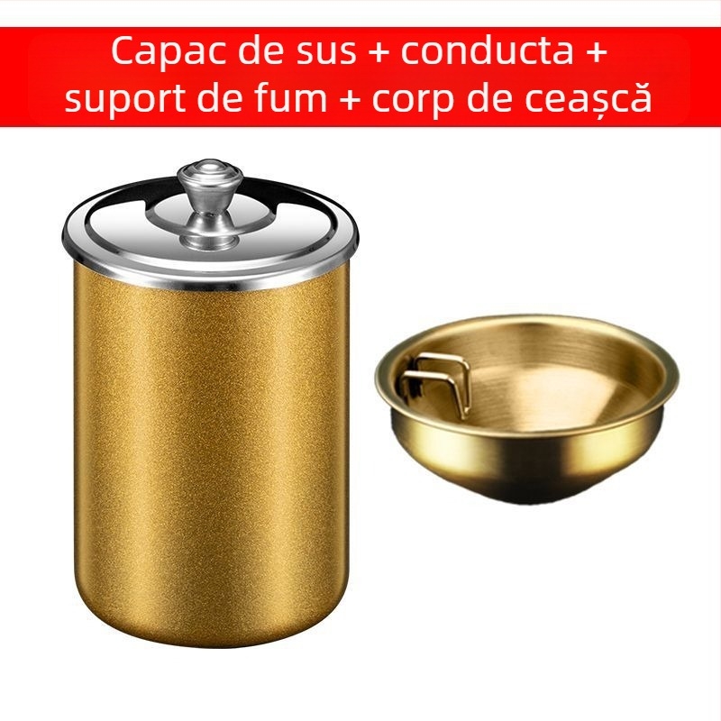 Cenușar cu capac - Model 985, Gravură, Brand Carry with you