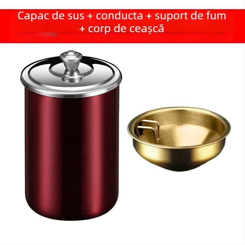 Cenușar cu capac - Model 985, Gravură, Brand Carry with you