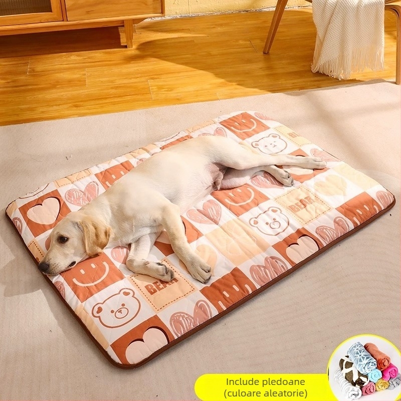 Pat pentru câini, toate sezoanele – cuib pentru animale din pânză, Nine Pets Pet Supplies