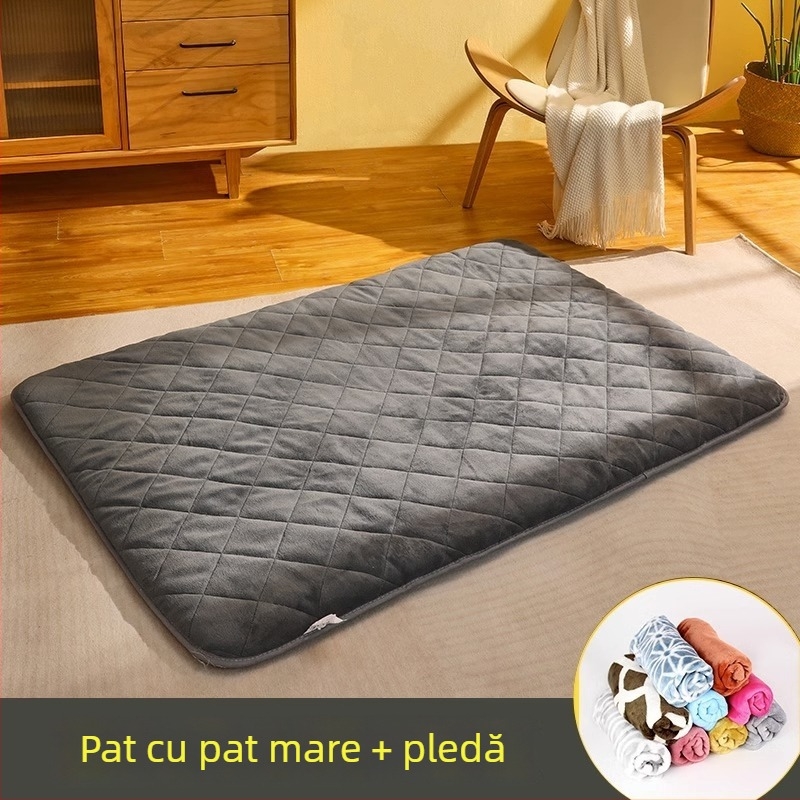 Pat pentru câini, toate sezoanele – cuib pentru animale din pânză, Nine Pets Pet Supplies