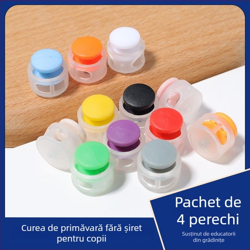 Cataramă cu arc pentru încălțăminte de copii, fără șireturi, model 168, marca Jane flute rhyme, pentru primăvară