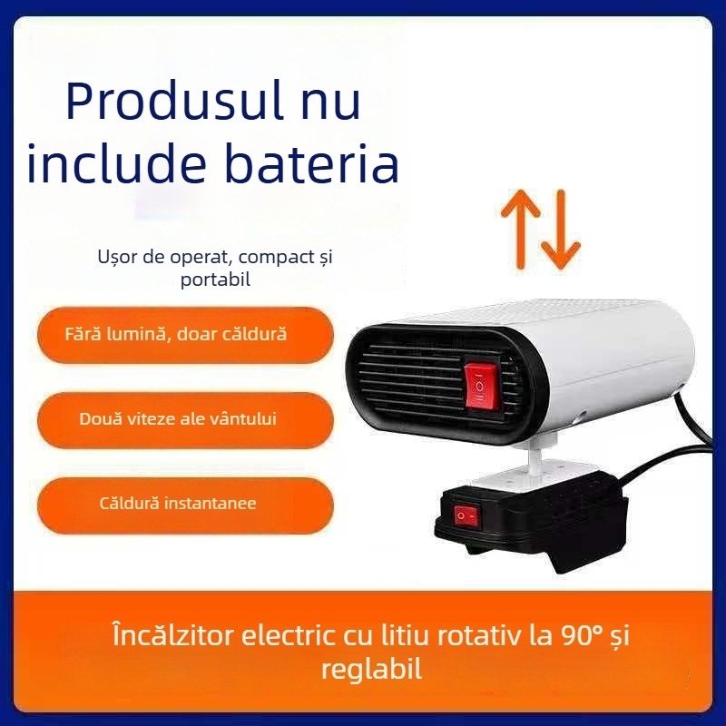 Încălzitor electric pentru vehicule cu dezaburire și dezfogare, 480W, compatibil cu sistemele 60V/72V/48V.