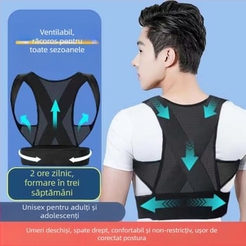 Corector de postură unisex din nylon, model JZ---0001, pentru toate sezoanele, lansat vara 2023